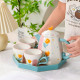 Porcelain Teapot & Cup Set 4 Pcs
